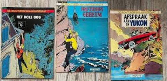 Jan Kordaat stripboeken te koop aangeboden